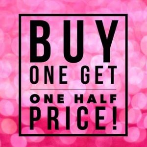 BOGO everything!!!! Big discounts for bundles!